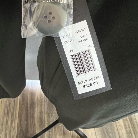 MARC JACOBS - NEW - VIRGIN WOOL - GORGEOUS PEA COAT - LARGE - Picture 6 of 8